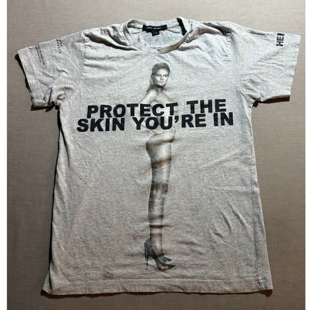 Marc Jacobs Protect The Skin You're In Tee Heidi Klum NYU School‎ of Medicine S